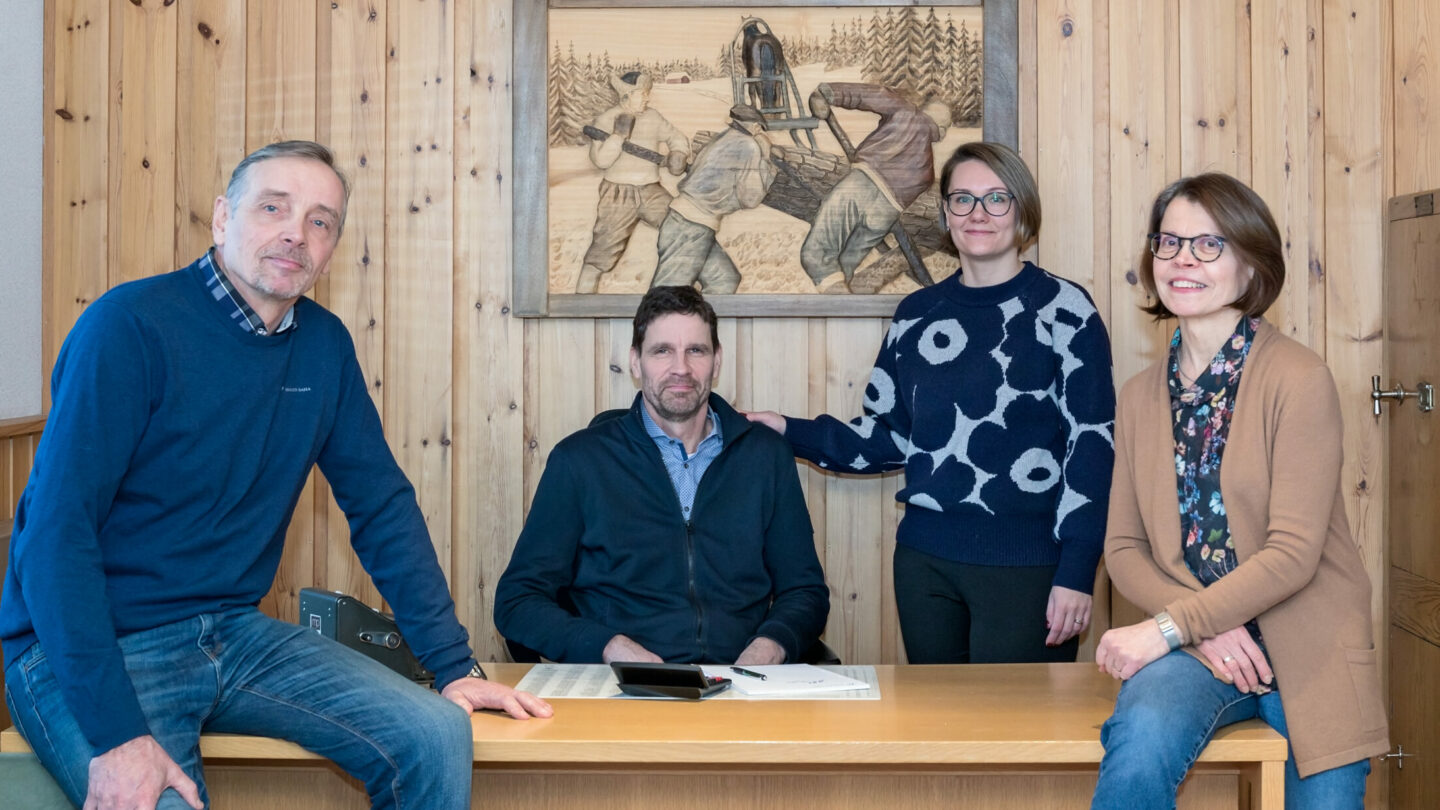 Isojoen Sahan perheyrityksen omistajat