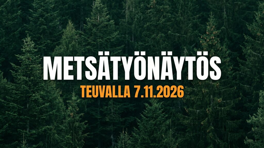 Metsätyönäytös Isojoen Saha