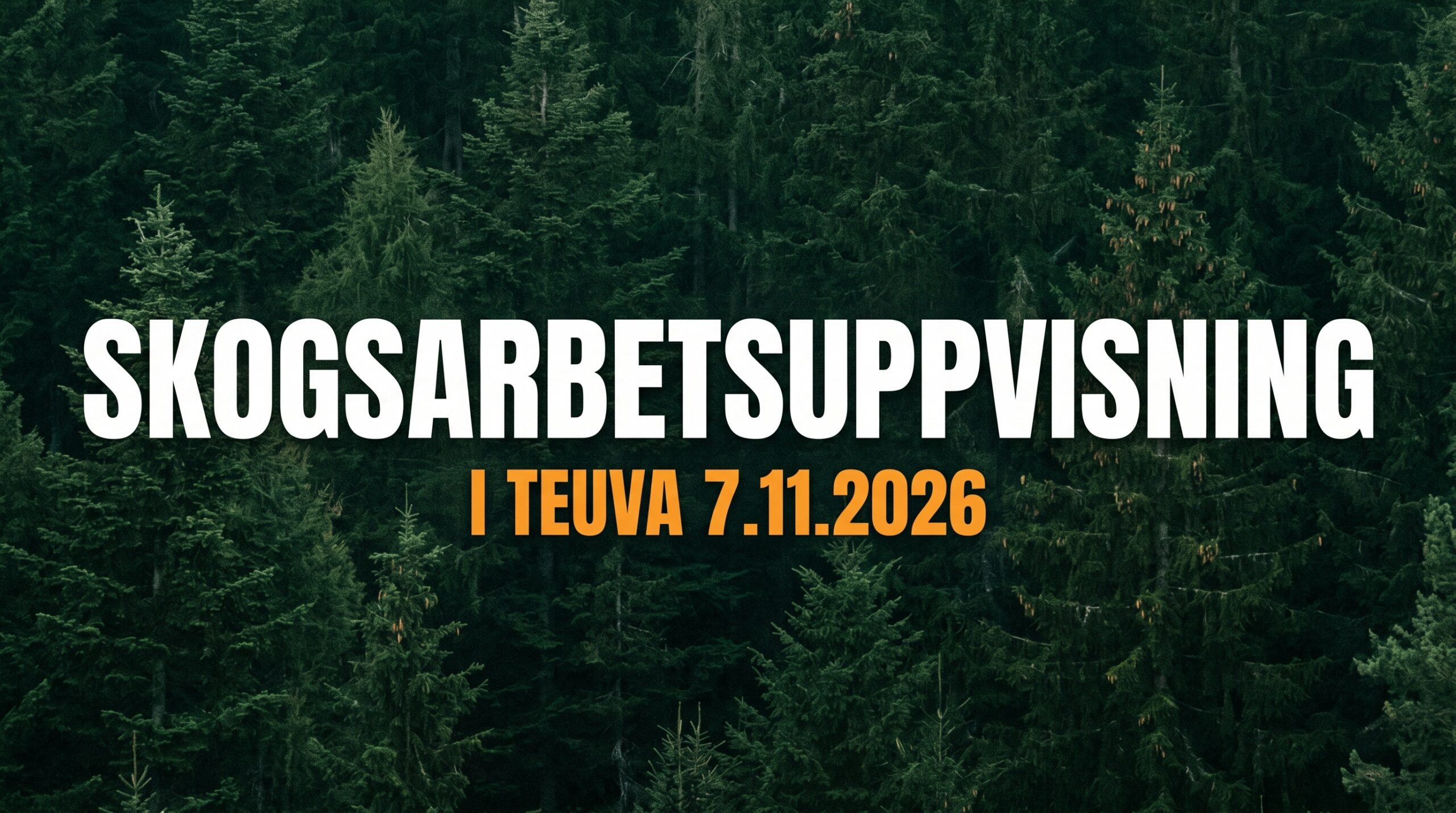 Skogsarbetsuppvisning